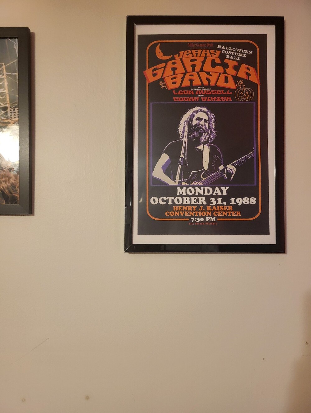 Grateful Dead Jerry Garcia Band Repro Poster